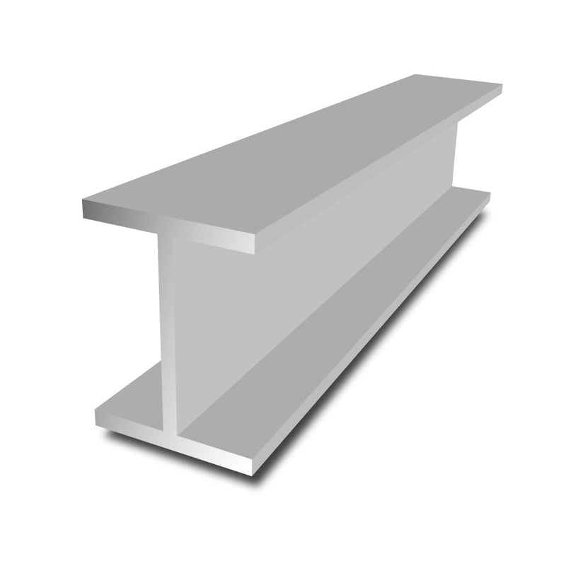 4 in x 3 in x 1/4 in x 5/16 in - Aluminium I - Section